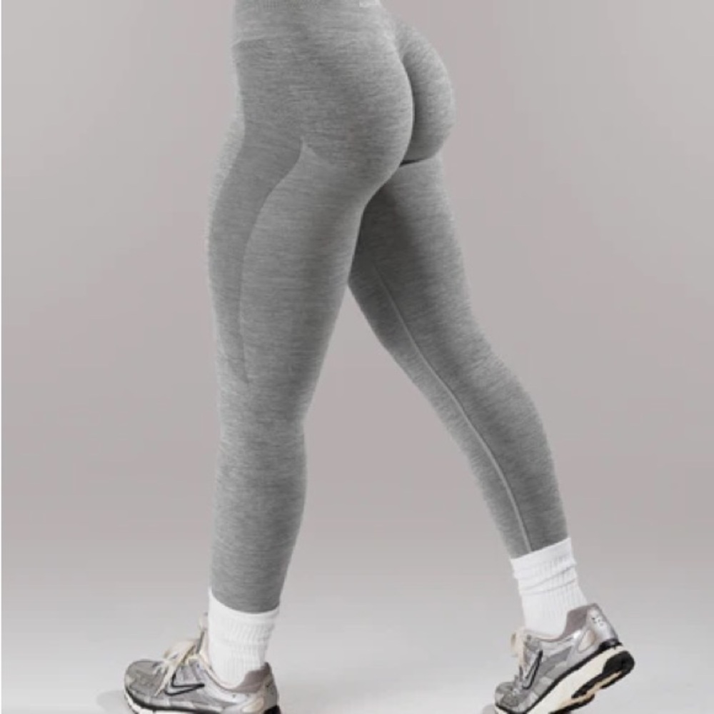Alphalete Heather Gray Track Pants